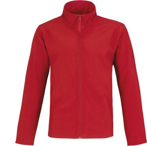 B&C CGJUI62 - ID.701 Softshell / Men Red/Warm Grey