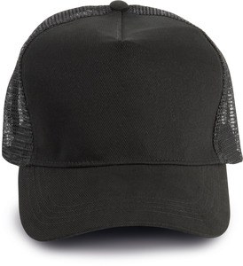 K-up KP137 - GORRA TRUCKER - 5 PANELES Black / Black