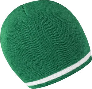 Result R368X - Gorro nacional Verde pradera / Blanco