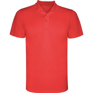 Roly PO0404 - MONZHA Polo técnico de manga corta Rojo