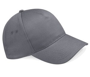 Beechfield BF015 - Gorra de 5 paneles 100% algodón Graphite Grey