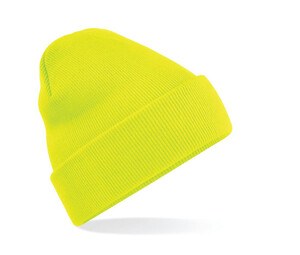 Beechfield BF045 - Gorro con solapa Fluorescent Yellow