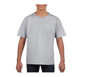 Gildan GN649 - Camiseta infantil Softstyle Deporte Gris