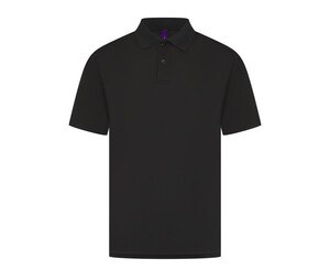 Henbury HY475 - Polo Cool Plus para hombre Negro