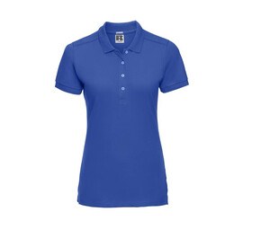 Russell JZ565 - Polo de algodón para mujer Azure Blue