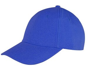 Result RC081 - Visera Gorra 6 Paneles 100% Algodón Real Azul