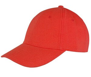 Result RC081 - Visera Gorra 6 Paneles 100% Algodón Rojo