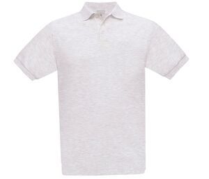 B&C BC410 - Polo Hombre Algodón Azafrán Gris mezcla