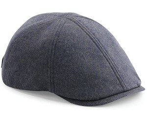 Beechfield BF621 - Gorra plana de algodón para hombre Blue Linen