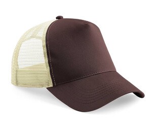 Beechfield BF640 - Gorra de camionero americano Chocolate/Caramel