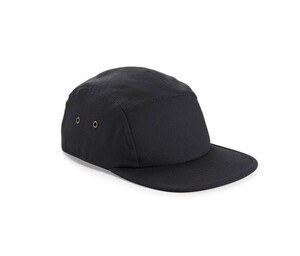 Beechfield BF654 - Canvas 5 panel cap Negro