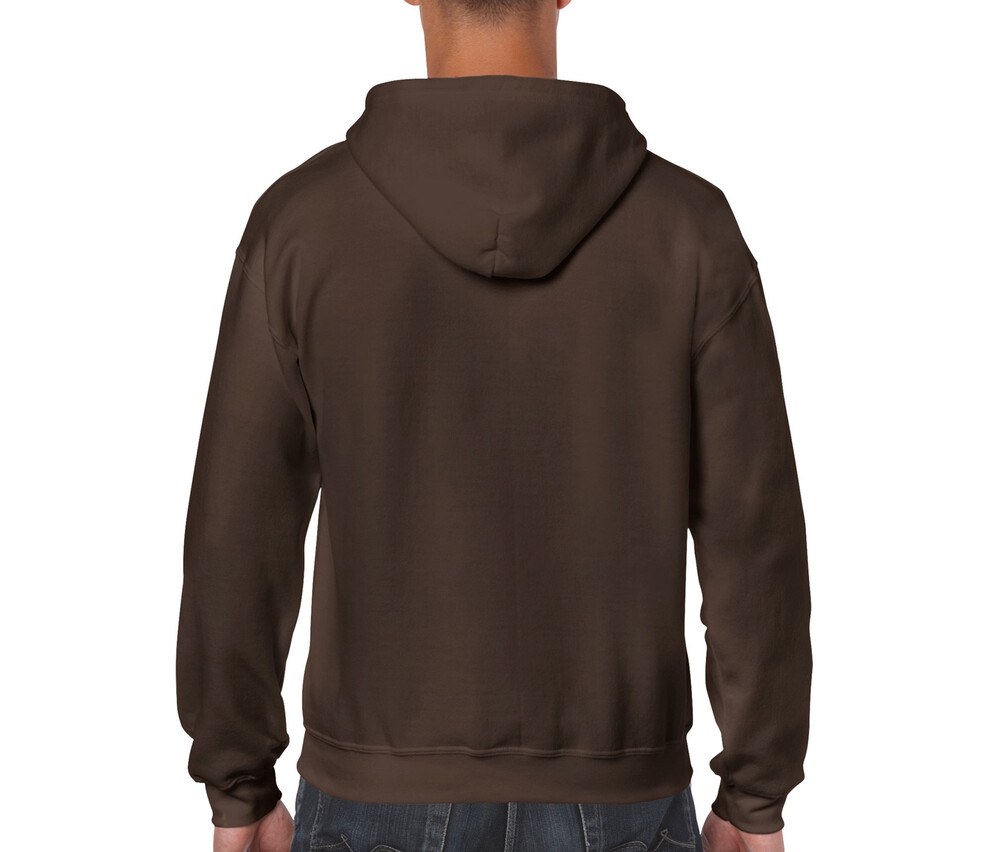 Gildan GN960 - Sudadera con capucha y cremallera grande para hombre