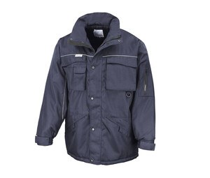 Result RS072 - Parka de trabajo multibolsillos para hombre Navy/Navy