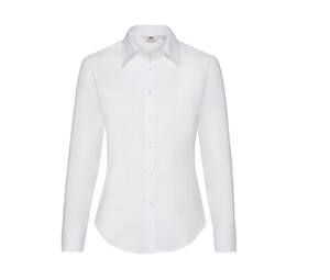 Fruit of the Loom SC401 - Camisa Oxford para mujer Blanco