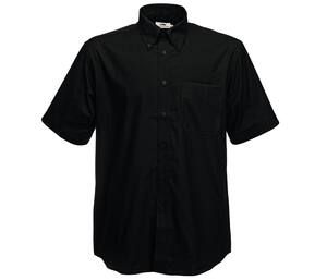 Fruit of the Loom SC405 - Camisa Oxford clásica para hombre Negro