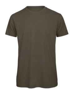 B&C BC042 - Camiseta de algodón orgánico para hombre Caqui