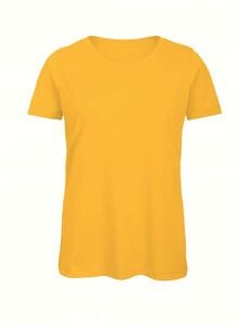 B&C BC043 - Camiseta de algodón orgánico para mujer Amarillo