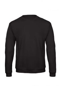 B&C ID202 - Sudadera de corte recto Negro