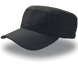 Atlantis AT045 - Gorra militar desteñida Negro