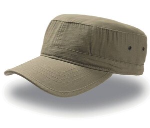 Atlantis AT045 - Gorra militar desteñida Verde