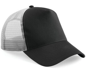 Beechfield BF640 - Gorra de camionero americano Black/Light Grey