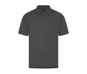 Henbury HY475 - Polo Cool Plus para hombre Charcoal