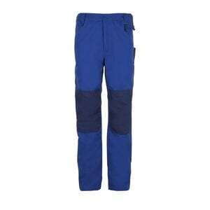 SOL'S 01560 - METAL PRO Pantalon De Trabajo De Hombre Bicolor Azul Bugatti / Pro azul marino