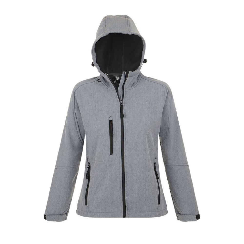 SOL'S 46802 - REPLAY WOMEN Chaqueta De Mujer Softshell Con Capucha