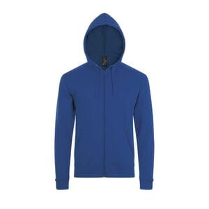 SOL'S 01714 - STONE Sudadera Con Cremallera Unisex Azul royal