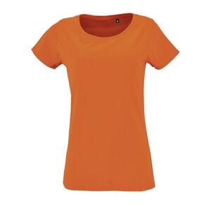 SOL'S 02077 - Milo Women Camiseta De Manga Corta De Mujer Naranja