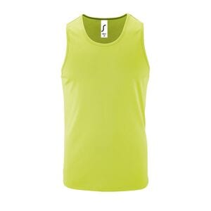 SOL'S 02073 - Sporty Tt Men Camiseta De Tirantes De Deporte De Hombre Verde manzana