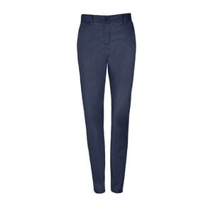 SOLS 02918 - Jared Women Pantalones Elásticos De Satén De Mujer