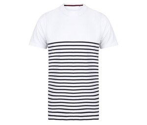 Front row FR135 - Camiseta Rayada "Breton" Manga Corta