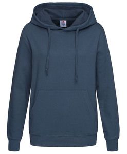 Stedman STE4110 - Sudadera con capucha para mujer Marina