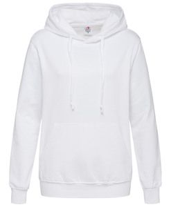 Stedman STE4110 - Sudadera con capucha para mujer Blanco