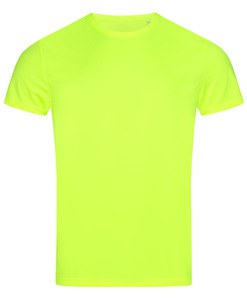 Stedman STE8000 - Camiseta de cuello redondo para hombre Stedman - Active Cyber Yellow