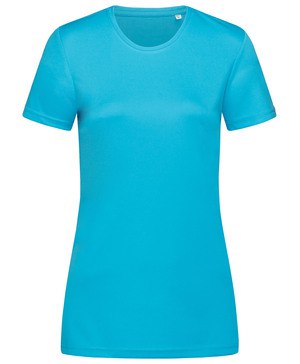 Stedman STE8100 - Camiseta mujer ss active sports-t cuello redondo