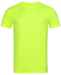 Stedman STE8400 - Camiseta Mesh Hombre Active-Dry Cyber Yellow