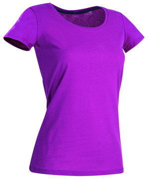 Stedman STE9700 - Camiseta con Cuello Redondo Claire SS para Mujer