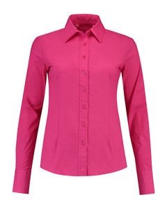 Lemon & Soda LEM3985 - Camisa Poplin ls para ella Fucsia