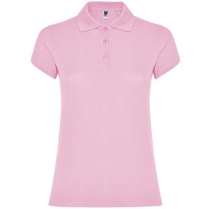 Roly PO6634 - STAR WOMAN Polo de mujer de manga corta Light Pink