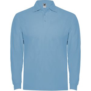 Roly PO6635 - ESTRELLA L/S Polo de manga larga Azul cielo