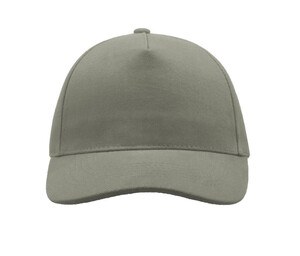 Atlantis AT127 - Gorra con cinco hebillas Liberty Gris claro