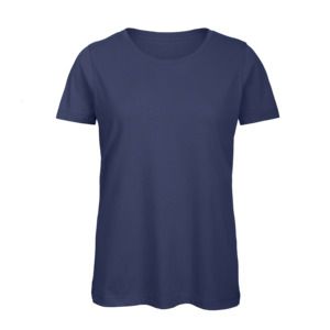 B&C BC02T - Camiseta 100% algodón para mujer Electric Blue