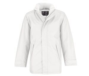 B&C BC332 - Parka para hombres forrada White