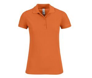 B&C BC409 - Polo Mujer Azafrán Atemporal Pumpkin Orange