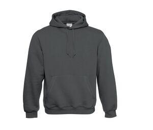 B&C BC510 - Sudadera con capucha de algodón con bolsillo de canguro para hombre