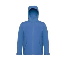 B&C BC660 - Chaqueta Con Capucha Soft-Shell Para Mujer Azur