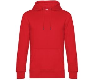 B&C BCU02K - Sudadera con capucha King Rojo