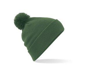 Beechfield BF426 - Gorro con pompones Moss Green